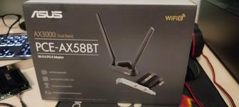 wifi адаптер и блютуз, asus pce подключение wifi6