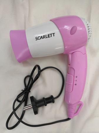 ОТДАМ ДАРОМ фен, складной, дорожный, SCARLET,Англия, НОВЫЙ