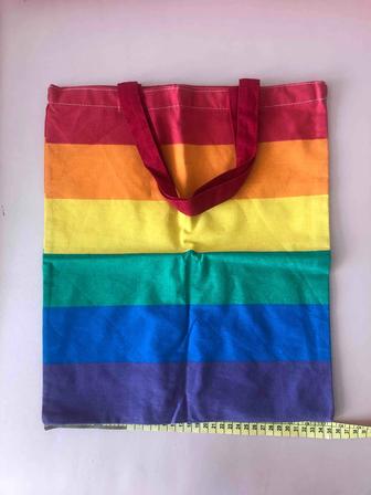 Шоперы разноцветный, розового и бежевого цветов. Новые. Отличный подарок