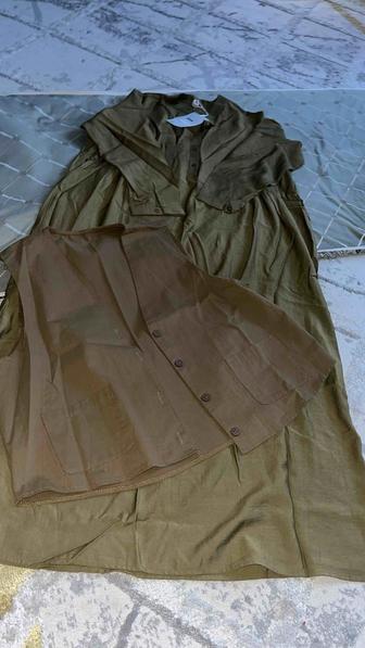 Платье жилеткой