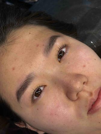 Ламинирование ресниц и бровей, шугаринг