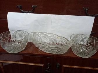 Продам хрустальные вазочки, по 2000т.тенге за каждую, в отличном состоянии