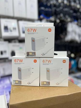 Зарядное устройство
Xiaomi 67W
USB на Type-C
Турбо Зарядка