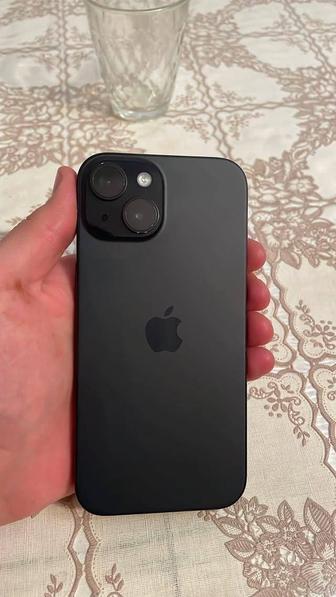 IPhone 15 black, 128 GB , 100% зарядка