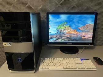 Игровой компьютер i5-3330/16гб /1Тб/SSD/Монитор 22 дюйма