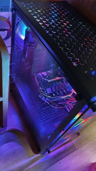 Продам игровой пк с монитором