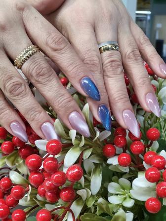 Маникюр гель