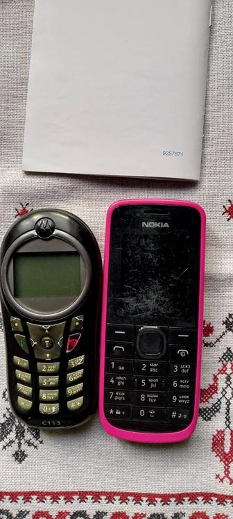 Motorola C113/Nokia 113 розовый рабочие.