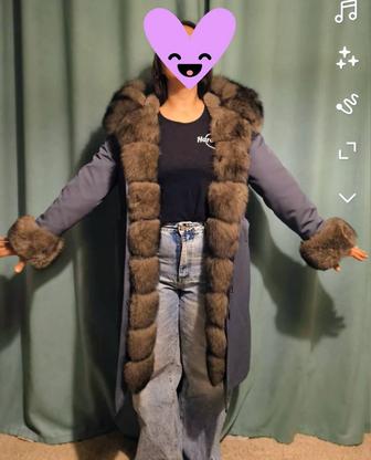 Парка натуральный мех