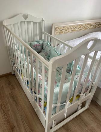 Детская кровать с бортиками