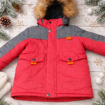 Куртка зима для мальчика в хорошем состоянии