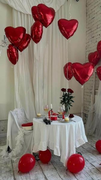 Оформление стола и романтичное оформление дома