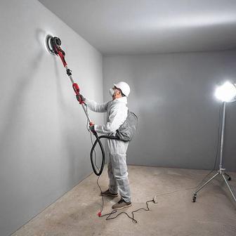 Шкурка стен и потолков.