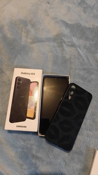 Продам Samsung A14 128гб.В оригинальной коробке,чехол в комплекте.