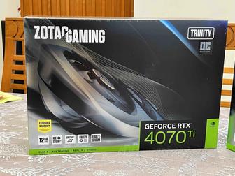 Видеокарта ZOTAC GAMING GeForce RTX 4070 Ti Trinity OC