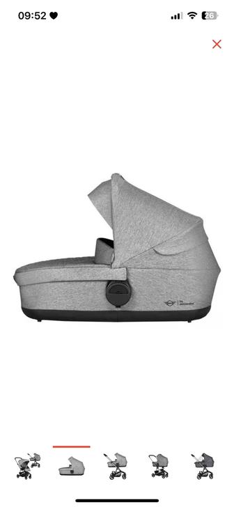 Люлька Спальный блок easywalker charley mini серый