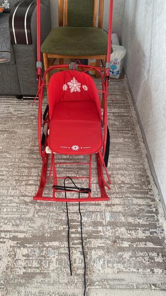 Санки на колесах