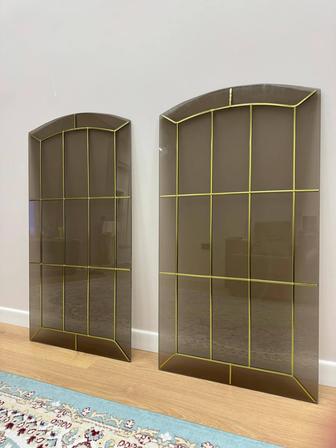 Замена разбито стекла в окнах и дверях.