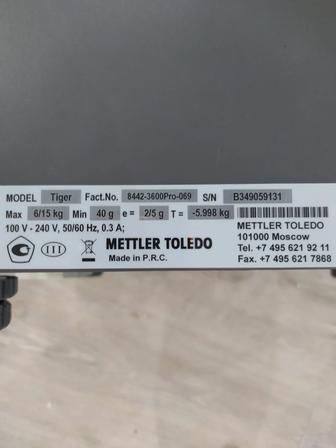 Весы METTLER TOLEDO