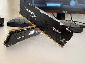 Kingston HyperX FURY DDR4 8GBx2 3200мгц(2600 JEDEC)