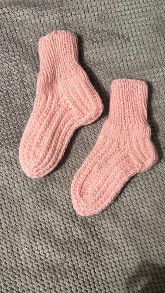 вязание крючком носочки