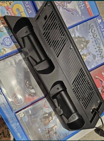 ПродамPS4pro с играми и охладителем