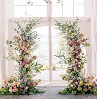 Изготовление цветочных арок