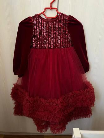 Пышное шикарное платье