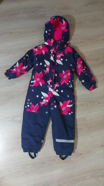 Зимняя куртка комбинезон для девочки