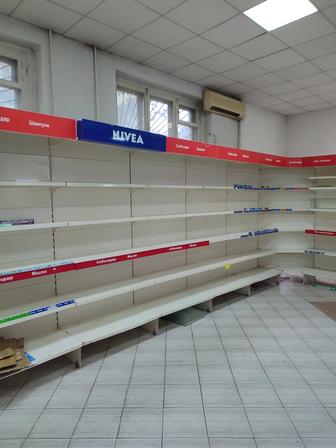 Стеллажи для магазина металлический полка
