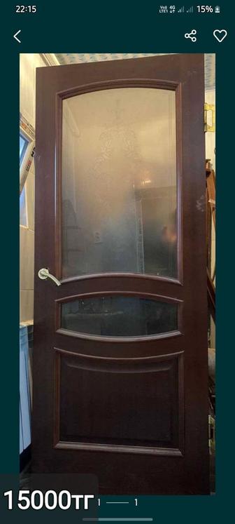 Үйден шыққан қызыл дуб есіктері сатылады