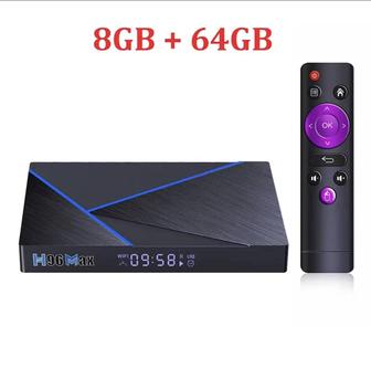 Мощный tv box H96 MAX V56 RK3566, Andr 12, Wi-Fi, LAN 1 000 Мбит/с, 4K, 8K