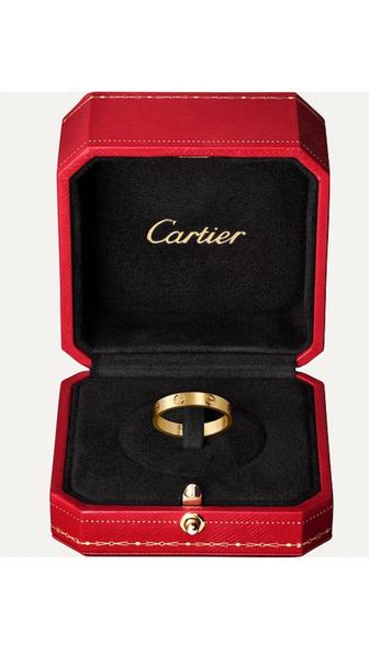 Cartier love кольцо
