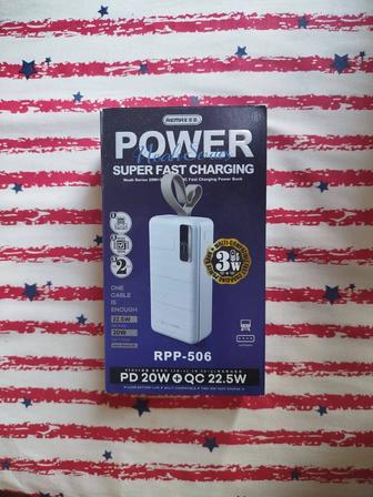 Remax Power bank мощность 30000mah