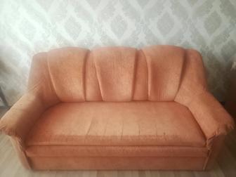 продается бу диван ,кресла и софа