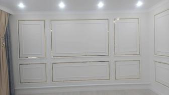 Үидің ішкі жұмыстарын жасаимыз малярка краска обой мокры чёлк и т.б жұмыста