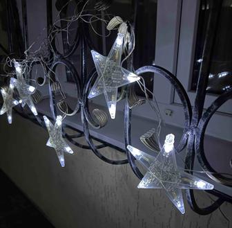 Гирлянда - светодиодные звезды
