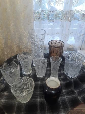 Вазы,фанеры,стаканы