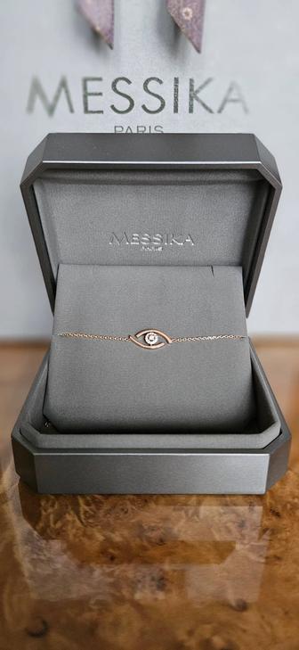 Бренд Messika Lucky Eye оригинал. Золото 750 пробы с бриллиантами.