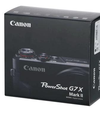 Canon G7X Mark II новый, не использовался