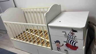 Детский кровать трансформер