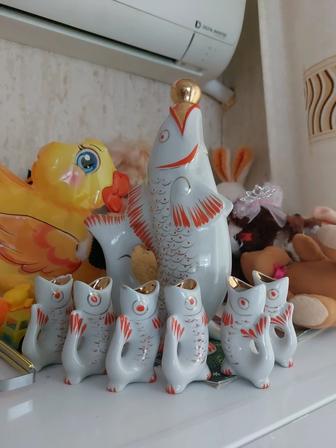 Статуэтка Рыба и рыбки