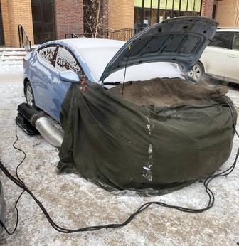 Отогрев авто Караганды 24/7