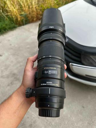 Объектив Sigma 70-200 f2.8 для Nikon