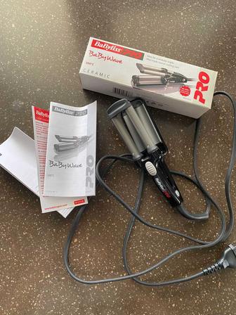 Утюжок для волос Babyliss pro mini triple barrel curling iron.