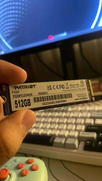 Не рабочий ssd m2 nvme 512 gb