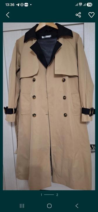 Тренч новый