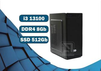 i3 13100/ 8Gb SSD UHD Graphics 730 X-Game Компьютер офисный на SSD