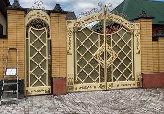 Вороты. Топчаны. Навесы. Качели. Беседки. Покраска ворот. Сварочные работы.