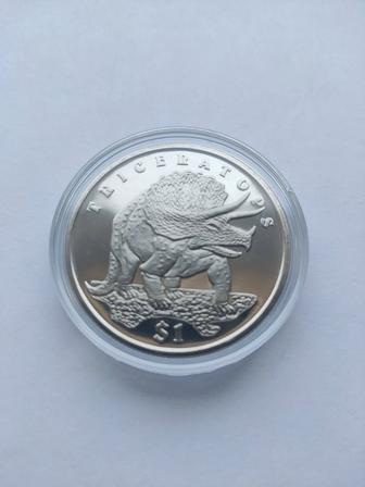 МОНЕТА ДИНОЗАВРЫ